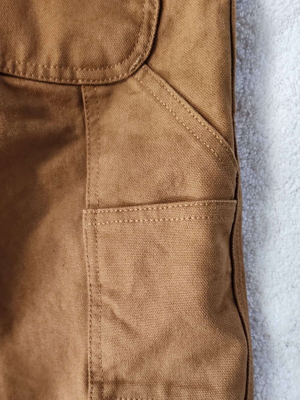 Carhartt Men's Tan Single Knee Carpenter Shorts Size 29 New - Picture 9 of 10